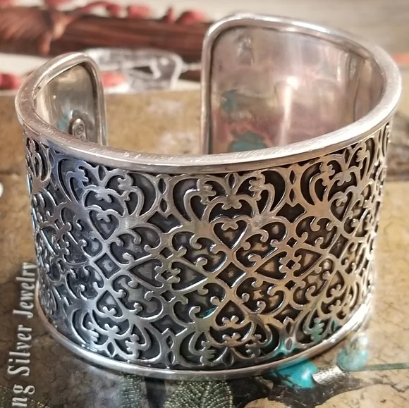 Silpada Sterling Silver Cuff Bracelet - Picture 9 of 11